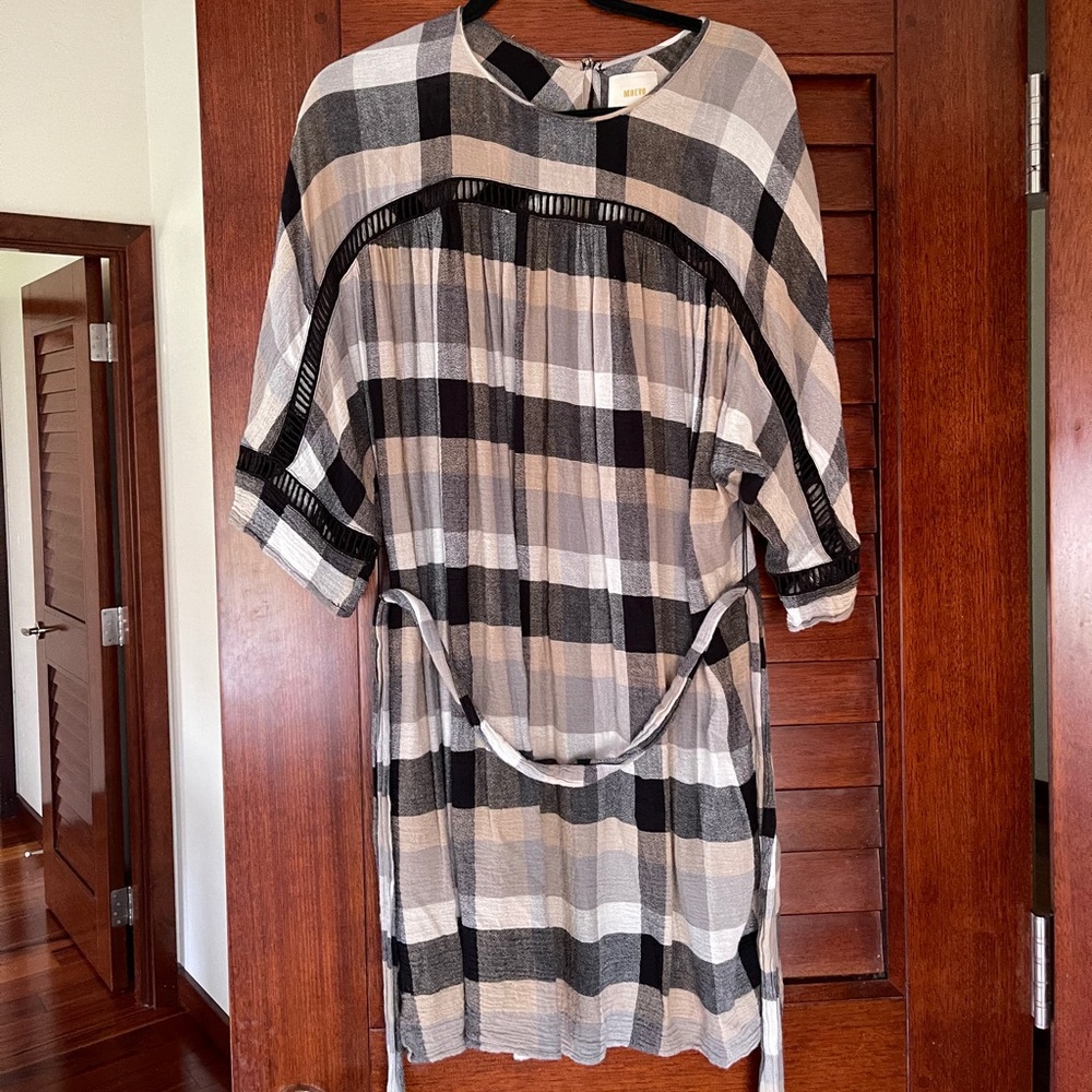 Anthropologie Plaid Dress